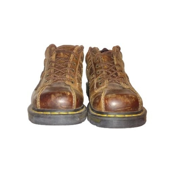 Vintage Austin Dr.Martens Buckle Exclusive AW004 Chunky Brown Boots Men\'s  11 M main image 4